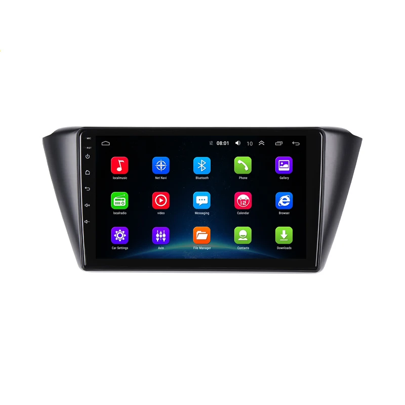 " 2G ram 32G rom Android автомобильный DVD видео плеер gps для Skoda Fabia аудио автомобильный Радио Стерео навигация bluetooth