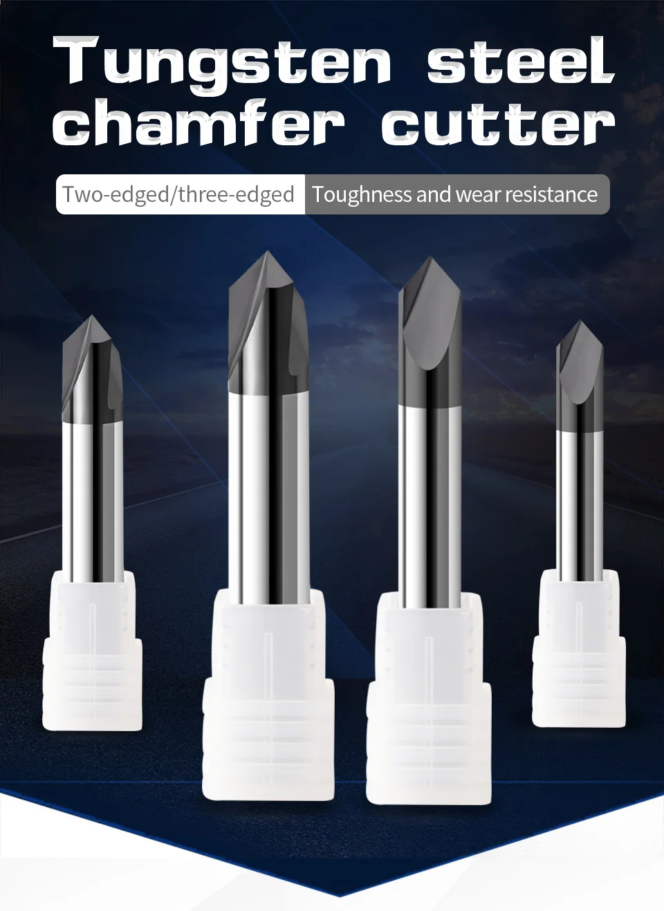 Augusttools Cnc Фаски Фреза Концевая фреза 3 Флейта 60 90 120 градусов покрытием Вольфрамовая сталь фрезерный резец, фреза Концевая мельница