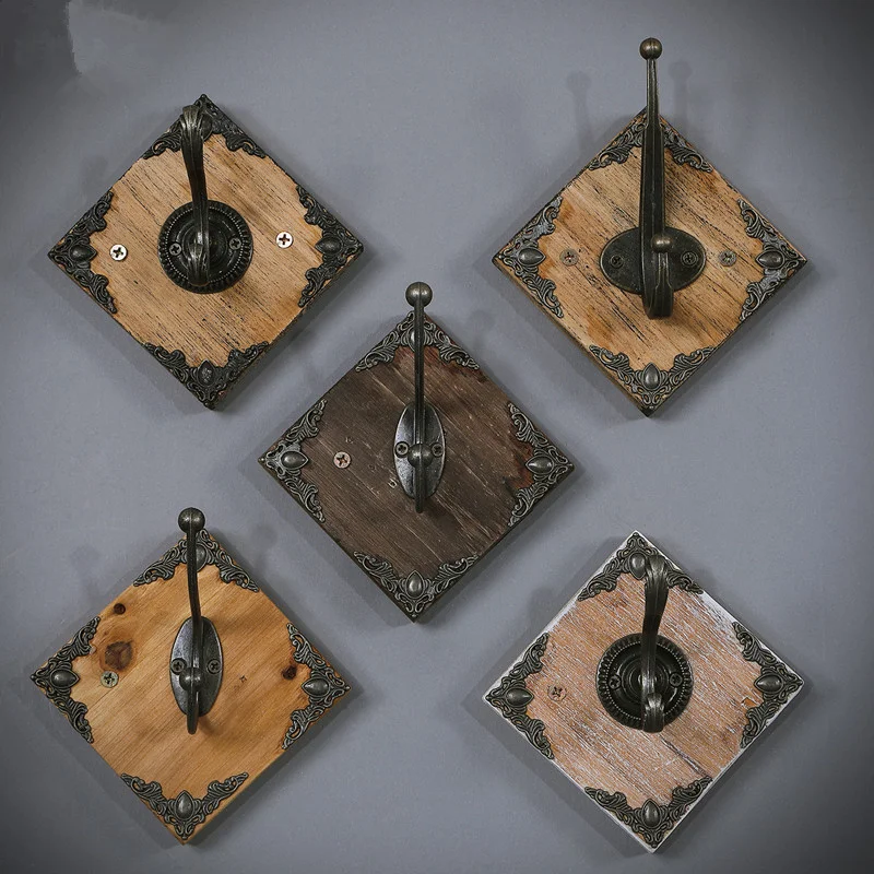 Ретро металлическая Костюмы магазин Крючки вешалки стены Butler домашний декор