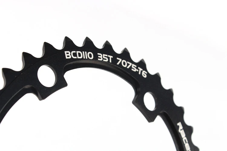 RACEWORK 105 шоссейная велосипедная цепь эллипс диск 110 bcd 35-50T 165g для Shimano шатун