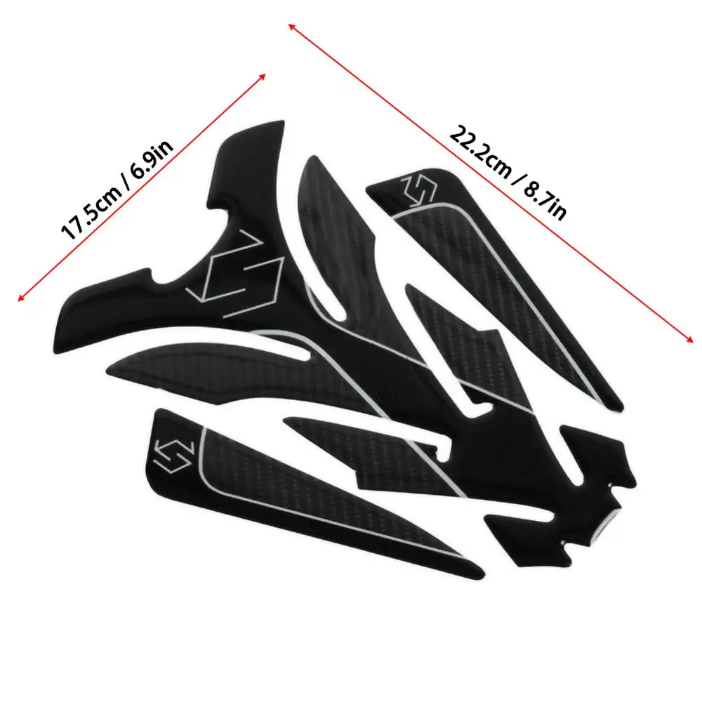 5D наклейка на бак мотоцикла из углеродного волокна для Suzuki GSX S R 150 250 GSXR600 750