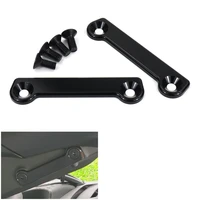 cnc rear passenger peg holes cover footpeg removal plate fit for kawasaki ninja zx 6r 2009 2012 zx 6r zx636 2013 2021