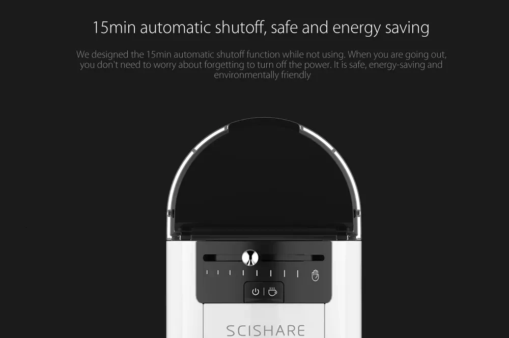 Scishare Капсульная Эспрессо кофемашина Автоматическая извлечение 9 уровень высокого давления электрическая Кофеварка от xiaomi youpin