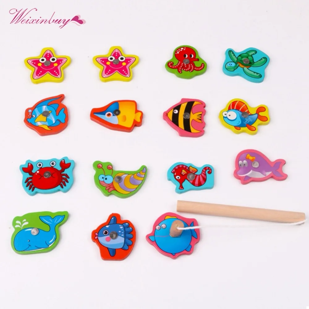 1 набор деревянная игрушка в железной коробке | Игрушки и хобби