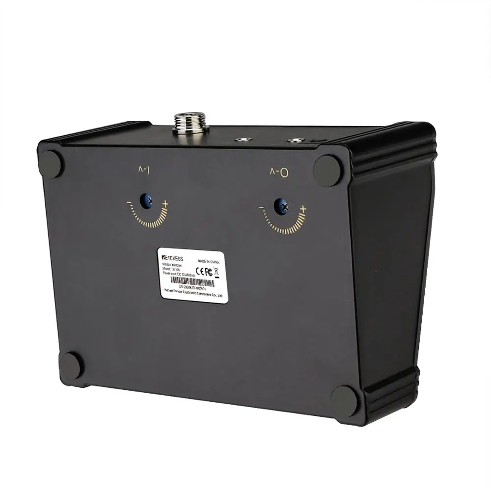 

Retekess TW106 5W Dual Way Window Counter Intercom Counter Interphone System For Restaurant Bank Office Store