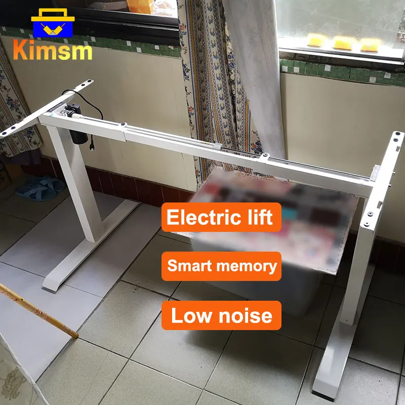Одномоторный Электрический подъемник верстак для компьютерного стола стальные