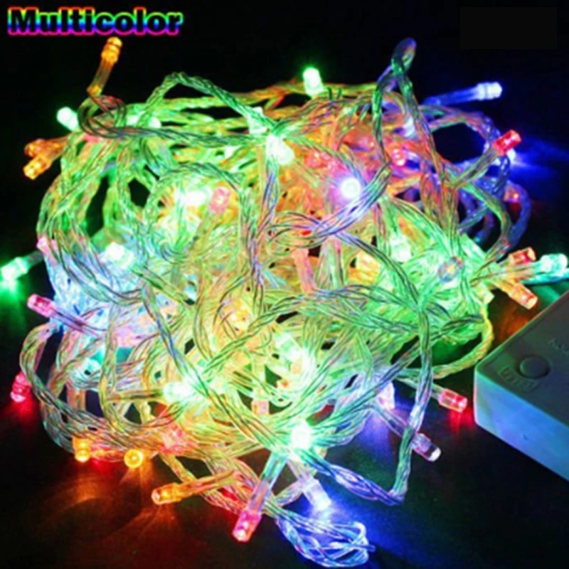 

Curtain String Light Christmas 8 Modes 5V USB LED Fairy Lights With Remote Control For Bedroom Window Holiday Decoration