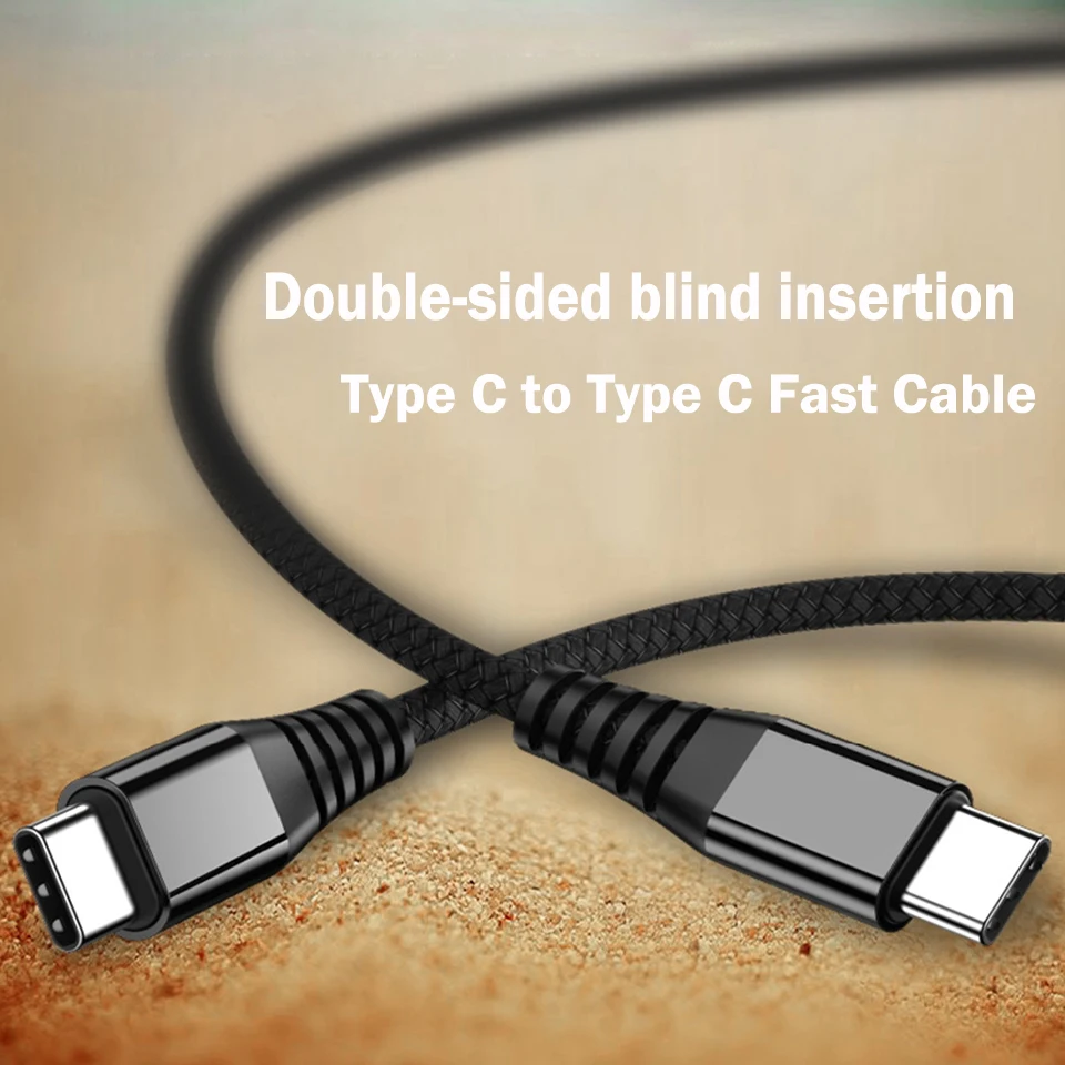 60 Вт USB C к usb type-C кабель для huawei mate 20 P30 PD QC 4 0 Быстрая зарядка передачи данных Macbook