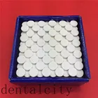 100 шт., приблизительные керамические круглые бриджи, грубые стоматологические материалы, стоматологическое лабораторное оборудование