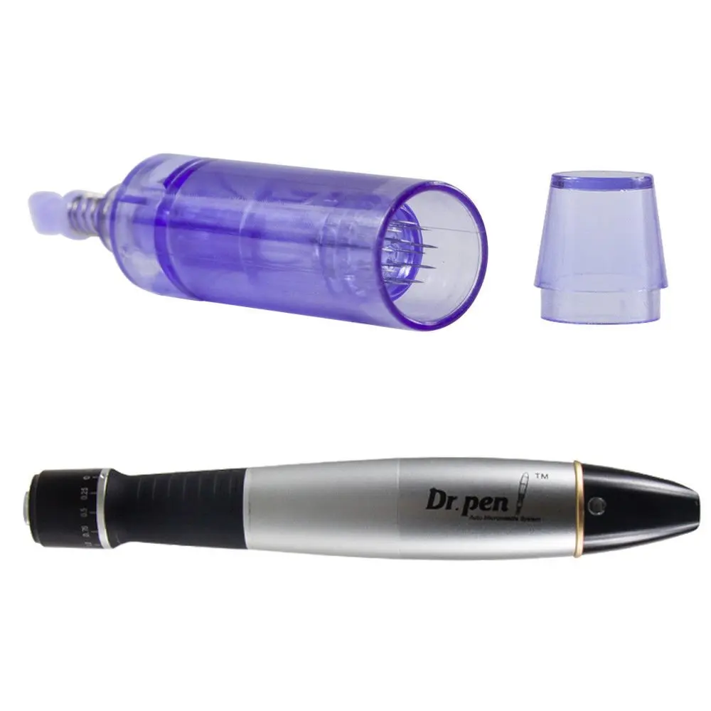 

Dr pen Ultima 5 в с 12 шт. картриджей, беспроводной набор для ухода за кожей, микроиглы для домашнего использования, косметический аппарат для удале...