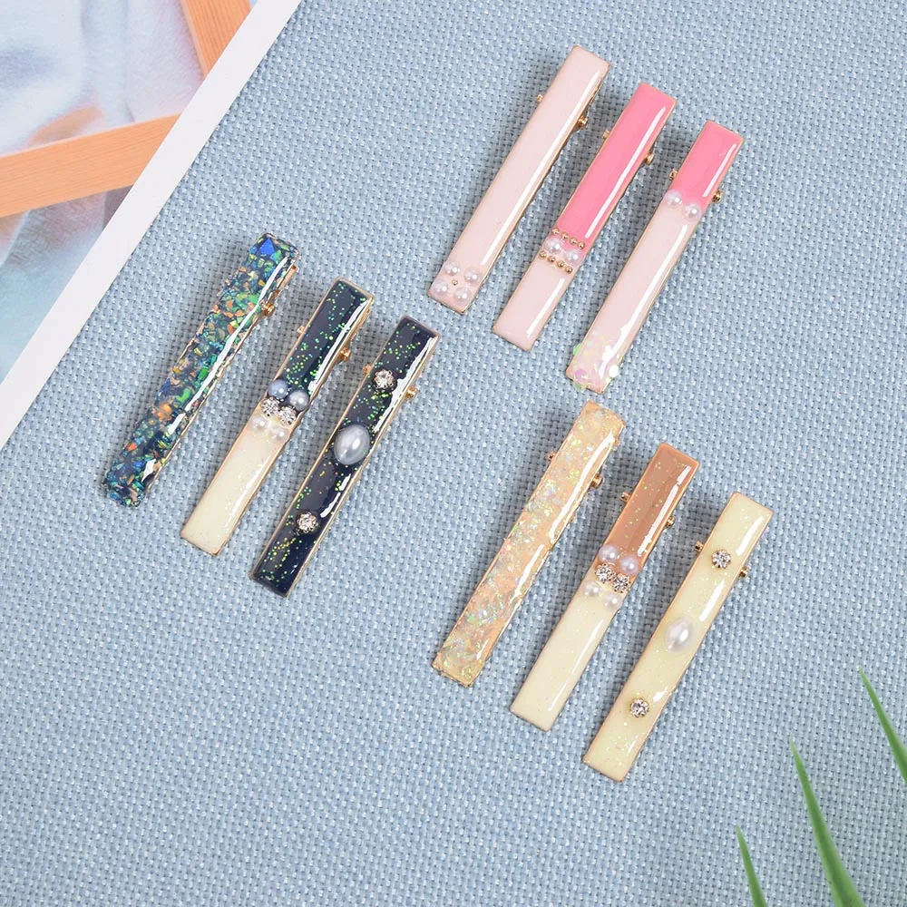 

Japanese Teddy Hairy Side Hair Clip Girl Headdress Starfish BB Clip Hair Pins Colorful Plush BB Clip Bangs Clip Korean Women