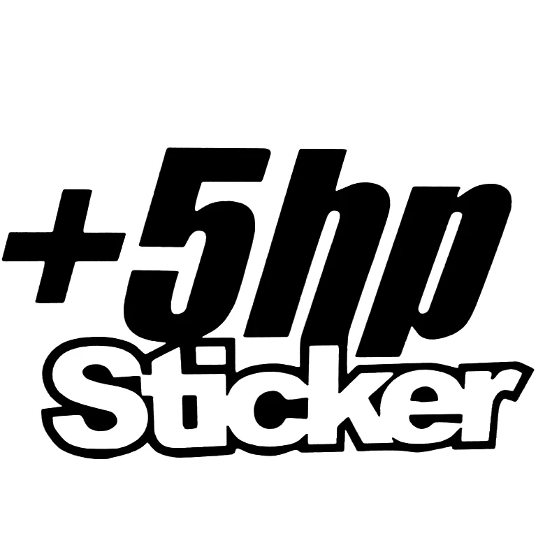 Plus 5 HP + виниловая наклейка JDM Ute Car 4x4 забавная P Plate Preformance высококачественный