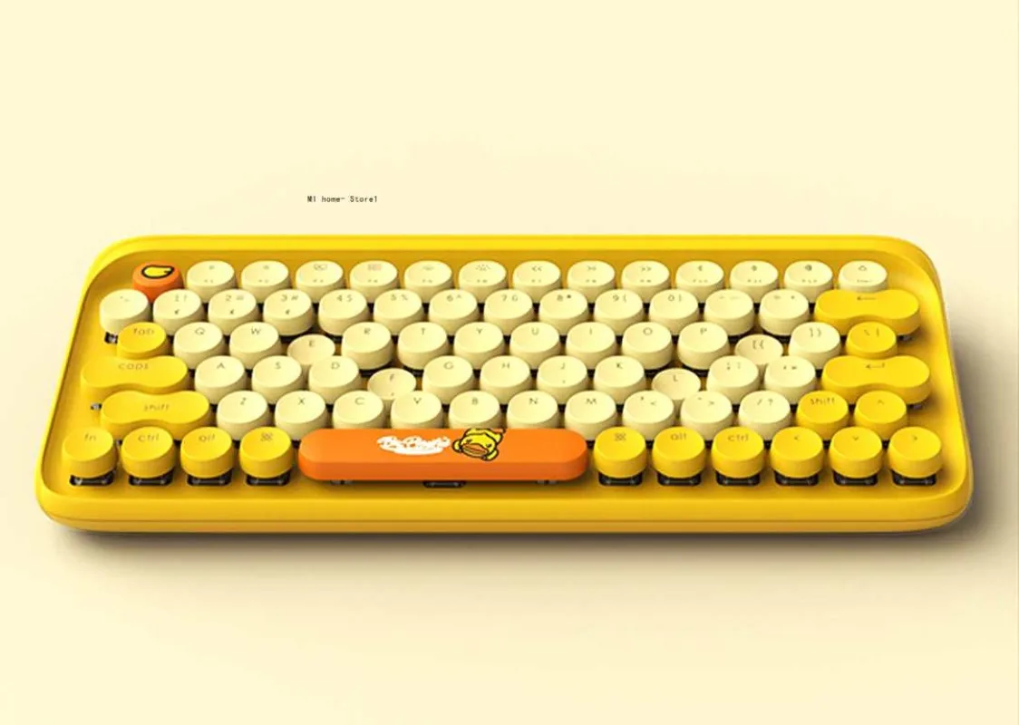 Беспроводная механическая клавиатура LOFREE B DUCK игровая Bluetooth с регулируемой