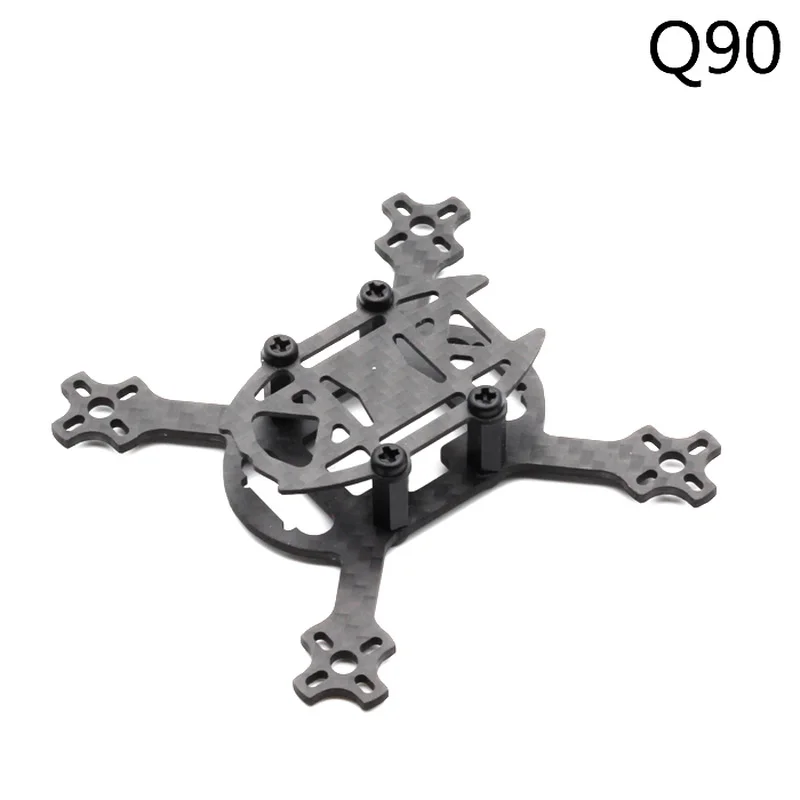 Q90 90 мм микро бесщеточный Квадрокоптер Дрон из углеродного волокна для 1104 1103