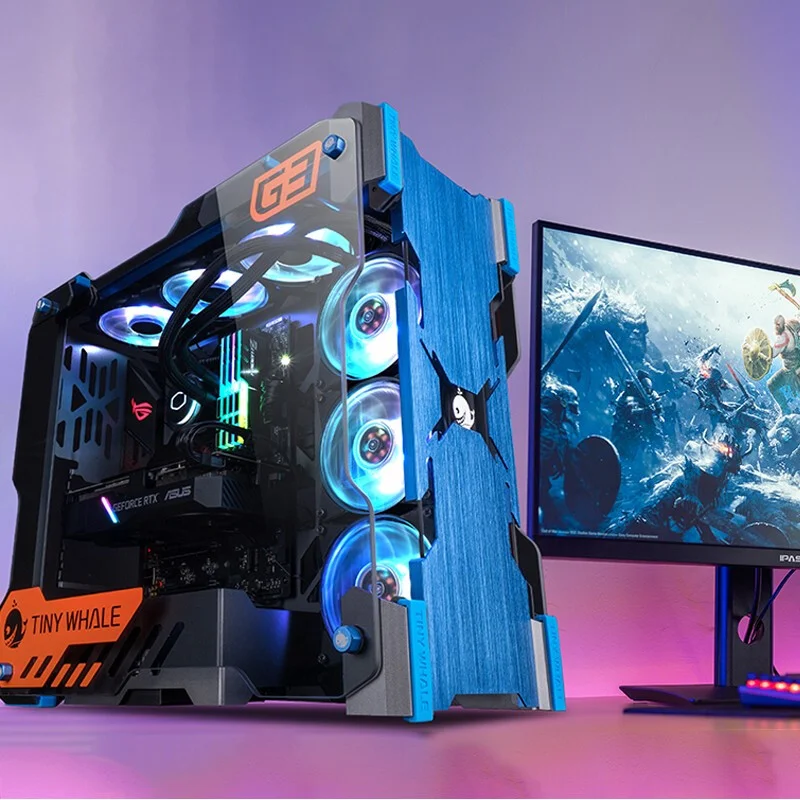 

IPASON Powerful Gaming Computer Intel 10th Gen Core I7 10700 GTX1660 Super 6G Graphics Card High Performance Diy Gaming Desktop