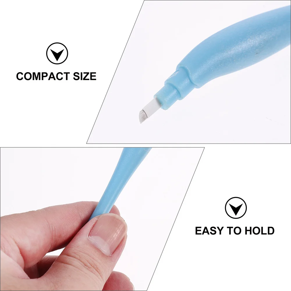 

5Pcs 12F Microblading Disposable Manual Pen Lip Pen Supplies Kit