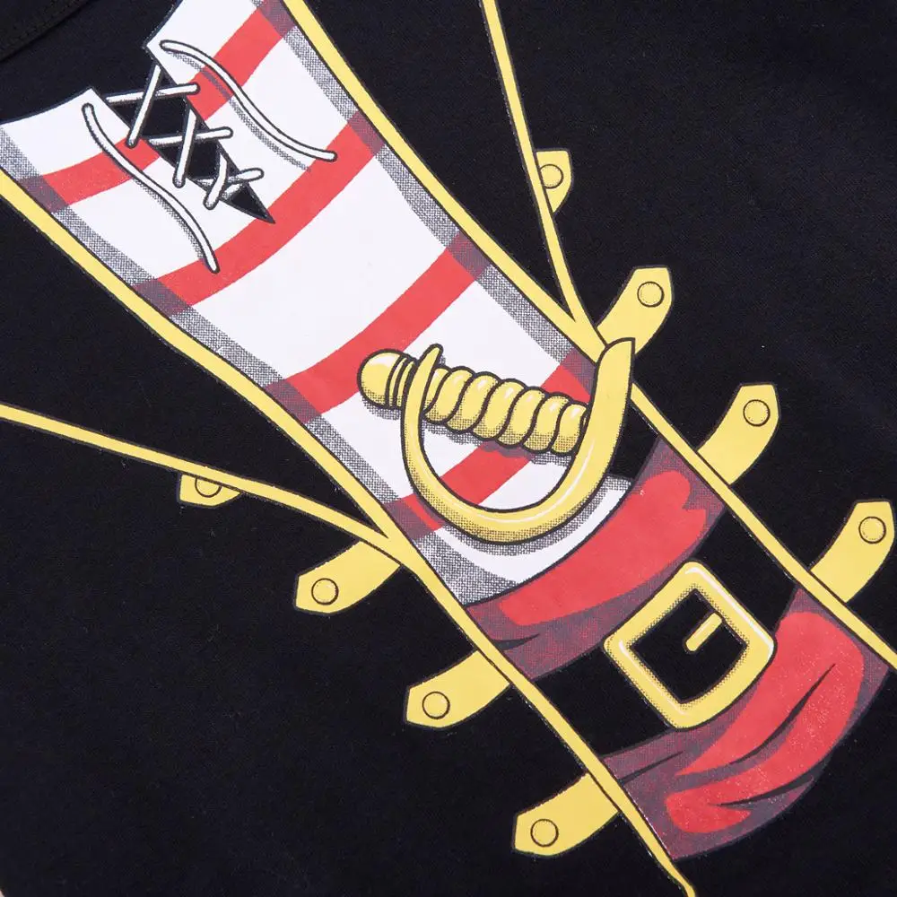 Костюм пирата для новорожденных мальчиков из 2 предметов Комбинезон с длинными