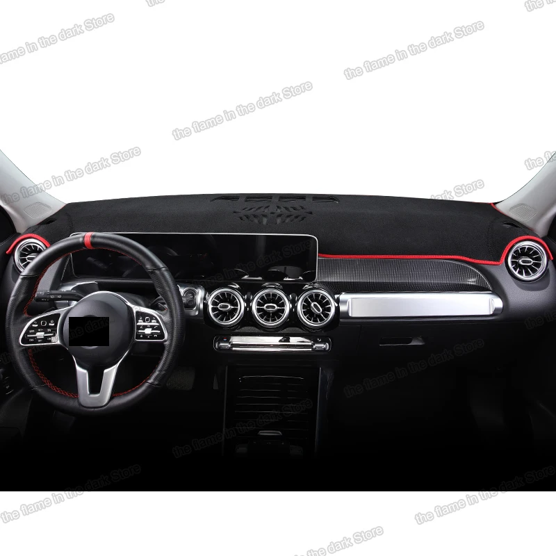 

Коврики для приборной панели автомобиля, нескользящие накладки от солнца для mercedes benz glb 200 2019 2020 2021 X247, аксессуары 2022 glb250