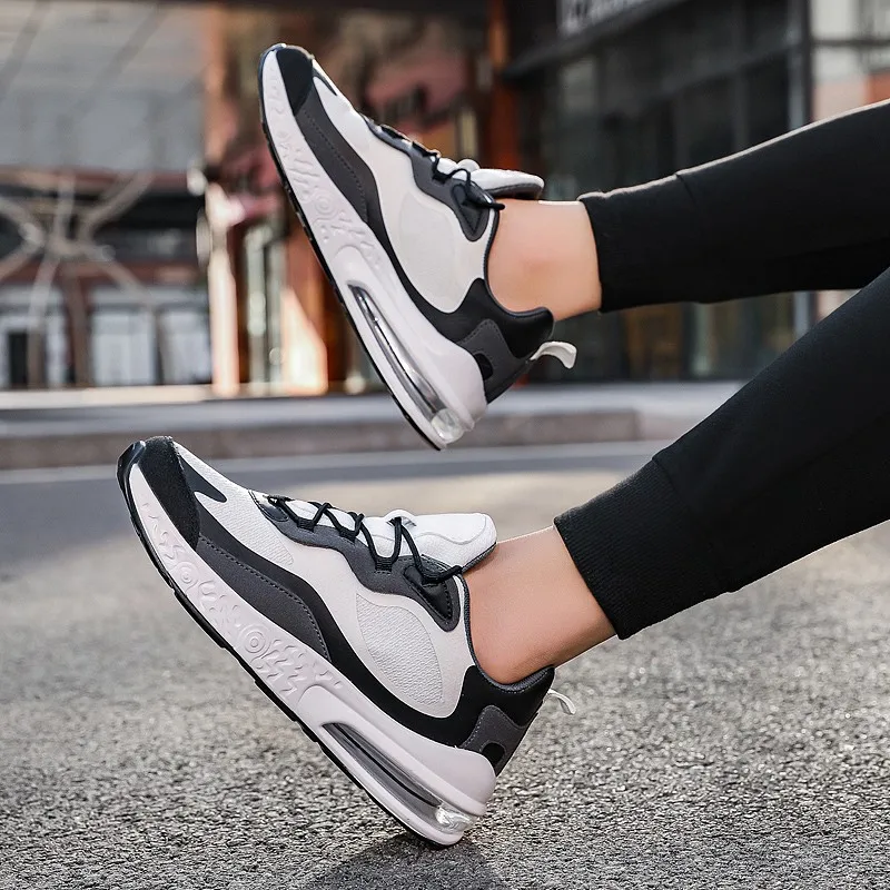 

Hot Sell Men's Running Shoes Casual Comfortable Sports Shoes Trendy Breathable Air Cushion Men's Shoes Walking Jogging Sneakers