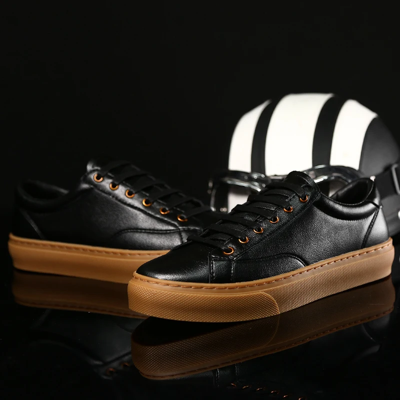 

Повседневные кожаные ботинки мужские с прямоугольным каблуком; Zapatos Casuales Para Hombre; С открытым носком; Повседневная обувь для женщин; Модные му...