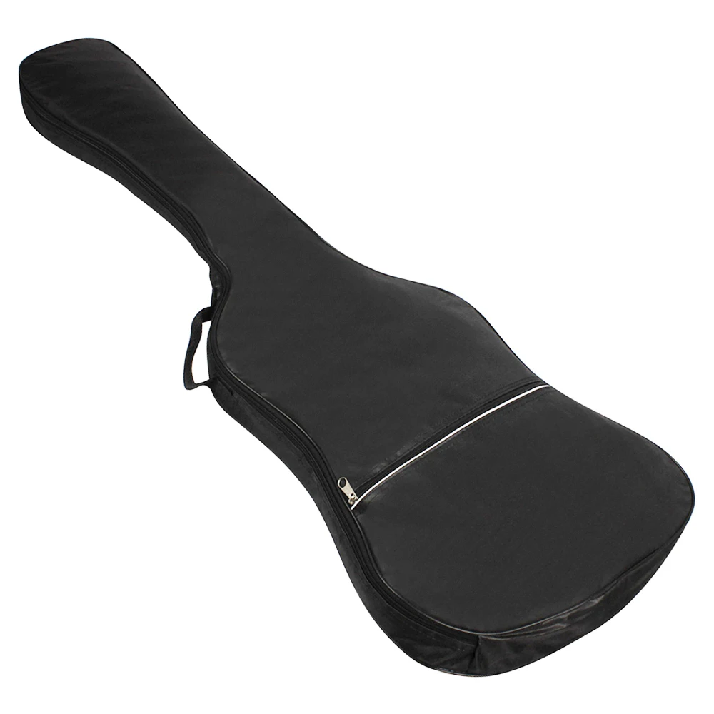 Electric Bass Guitar Backpack Gig Bag Case 20mm Padded for Electric Bass and Guitar Black