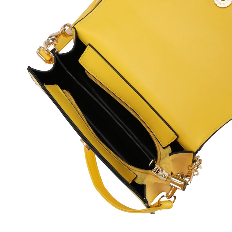 

New One-Shoulder Messenger Bag 2021 Korean Contrast Color Snake Pattern Female Bags High-Quality Fashion Chain Design Handbag