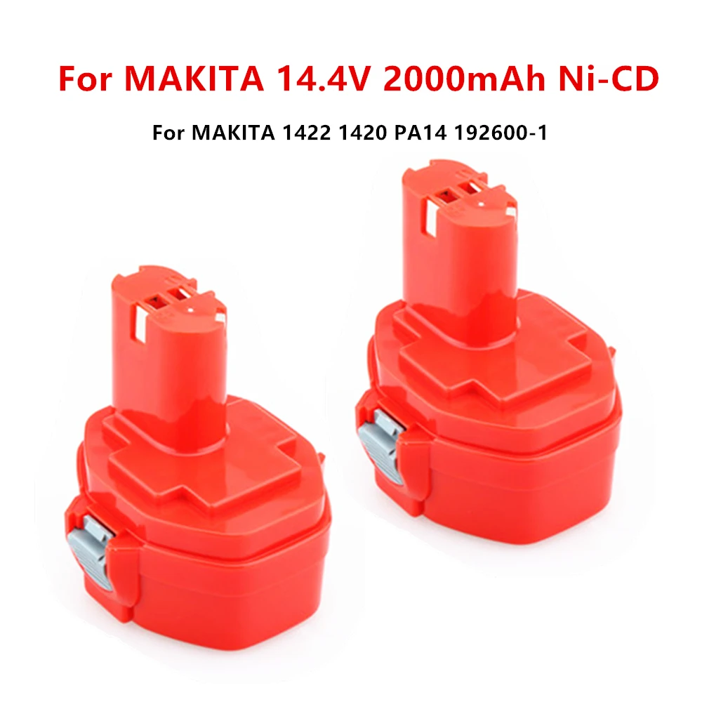 

Аккумулятор Limskey для инструментов MAKITA, NI-CD батарея 14,4 В, 2000 мАч, для моделей PA14, 14,4-1, 6281D,6280D