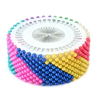 multicolor round head beads craft dress making straight patchwork sewing pincolorful round beads made of plastic480pcs