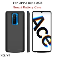 kqjys 6800mah power bank battery charger case for reno ace portable backup smart charging cover for oppo reno ace battery case