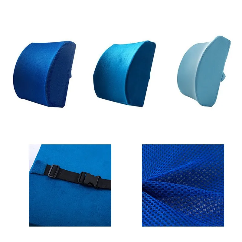 Офисная эргономичная Удобная ортопедическая поясничная опорная Подушка с