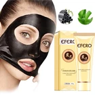 EFERO маска для удаления угрей глубокое очищение отшелушивающие Уход за лицом для удаления Угри на носу черных точек масло Управление для очистки пор Маска