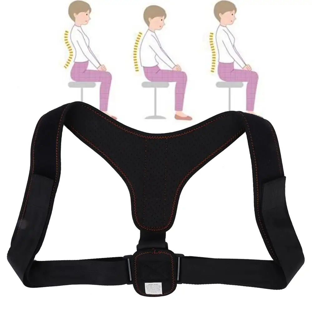 

Adjustable Humpback Correction Belt Back Shoulder Orthotics Strap Back Corest Posture Corrector Pain Relief For Adult Children