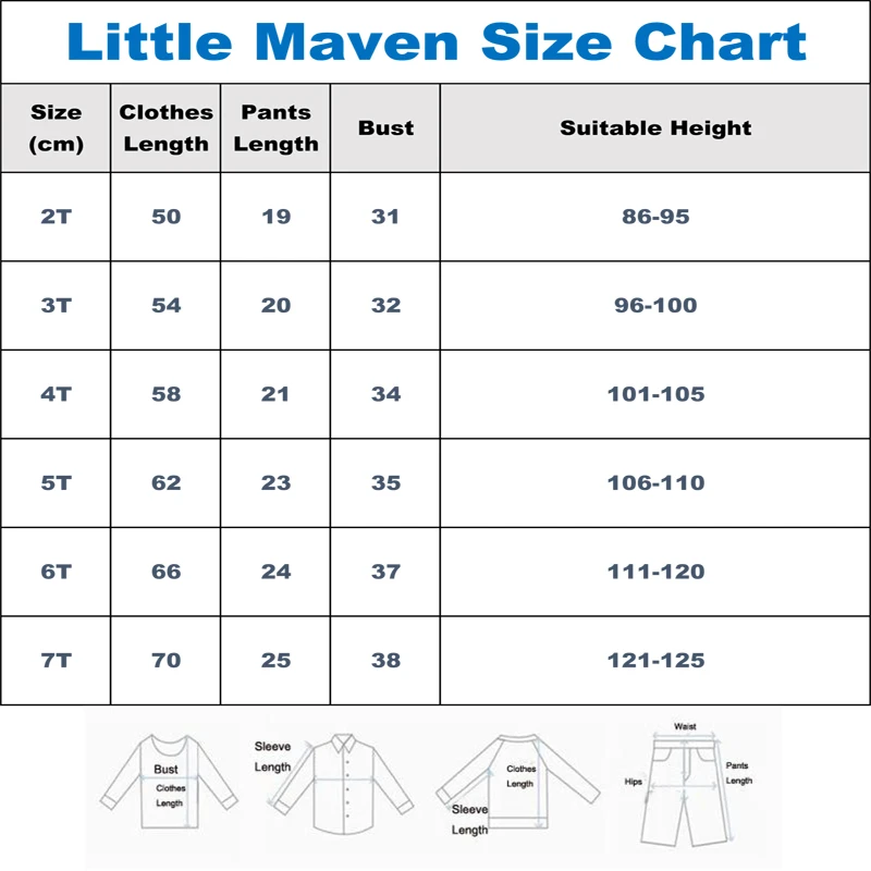 

Little Maven Baby Boys 2021 Summer Sets New Fashion Clothes 100% Cotton Comfort and Pretty for Kids Soft Wear