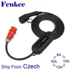 Тип 2 16 А 11 кВт IEC 62196 3-фазная быстрая зарядная станция для электромобилей, портативная с разъемом IEC 62752