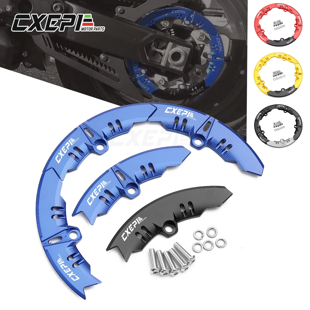 

Деталь для скутера Yamaha T-MAX 530 SX DX 2017-2019 TMAX 560, алюминиевая крышка шкива трансмиссии, доступные аксессуары