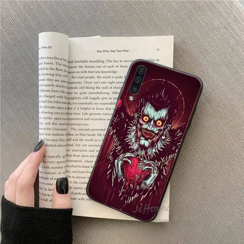 

Death Note Ryuk kira horror apple Phone Case For Samsung galaxy S 7 8 9 10 20 edge A 6 10 20 30 50 51 70 note 10 plus Soft