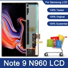 Оригинальный AMOLED ЖК-дисплей 6,4 дюйма с рамкой для SAMSUNG GALAXY Note 9 ЖК-дисплей Note9 ЖК-дисплей N960D N960F ЖК-сенсорный экран Запчасти