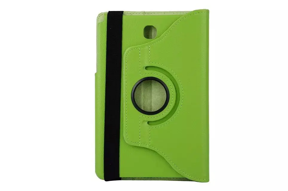 green Чехол для samsung Galaxy Tab A 9,7 T550 T555 pu кожаный вращающийся на 360 чехол-подставка для Galaxy Tab A 9,7 чехол для планшета+ ручка - Цвет: green
