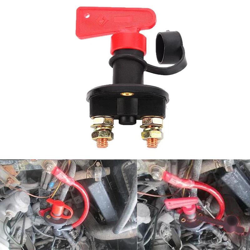 DC 12 V-24 V 300A автомобиля Батарея переключатель Мощность изолятор отрезать выключатель 2 съемные ключи морской ATV Грузовик Лодка Авто