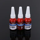 Винтовой клей 242, 10 мл, синий анти-давление, запечатывание проводов, анаэробный клей, антикоррозийный блокирующий агент резьбы, анаэробный клей