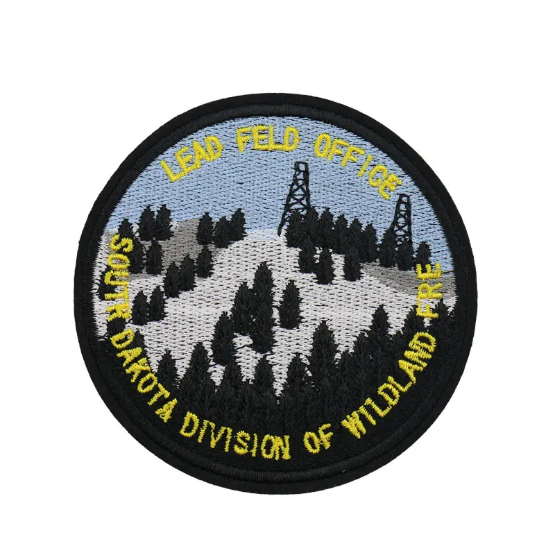 Factory Custom Embroidered DIY Iron On / Sew Personalized Logo Embroidery Patch | Дом и сад