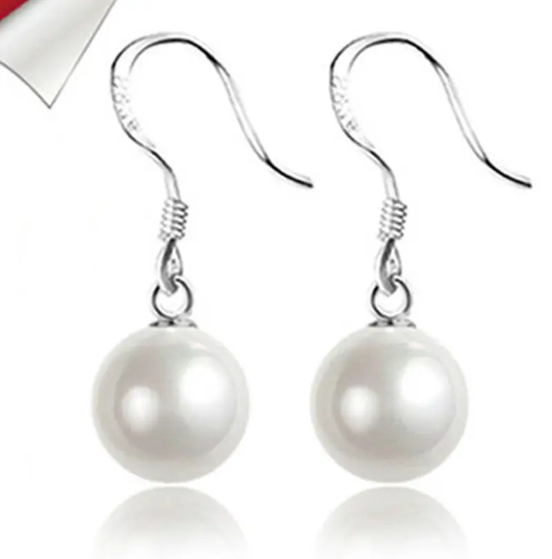 Горячая Распродажа новый стиль настоящие 12 мм пресноводные белые жемчужные