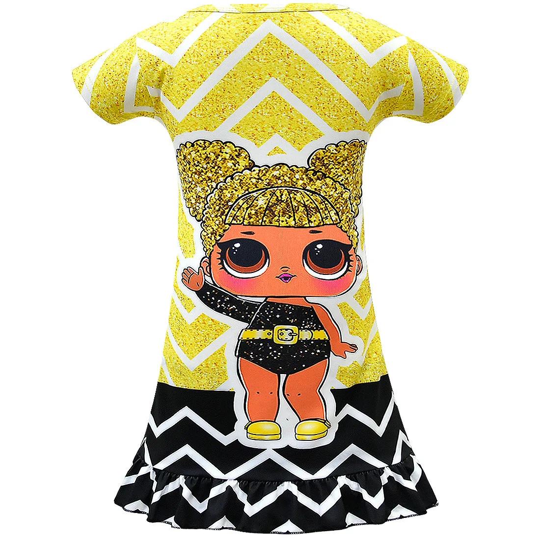 Забавное платье для девочки с удивлением коллекция 2019 года новые пижамы