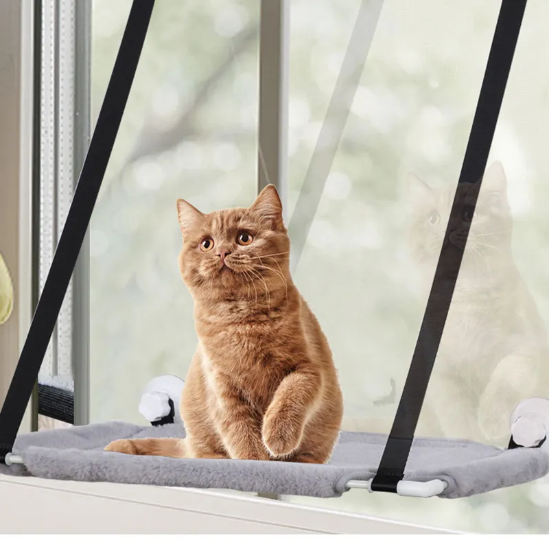 

Cat Hammock Cats Hanging Window Hammock Beds Cat Princess Sleeping Bed Mats Cat Hanging Swing Beds Mat Climbing Accessories Pet