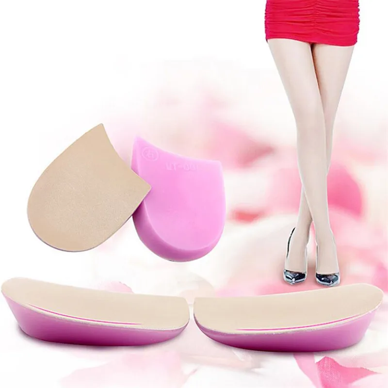 

XO Legs Orthopedic shoes Insoles Silicone Gel Arch Support Pad for Women Flat Foot Orthotic Inserts Pain Relief High Heel Pads