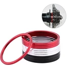 15 x Алюминиевый сплав велосипедные проставки для ступицы маховика горный велосипед нижняя часть шайба кронштейна велосипедная шайба для оси прокладка свободного хода зазор