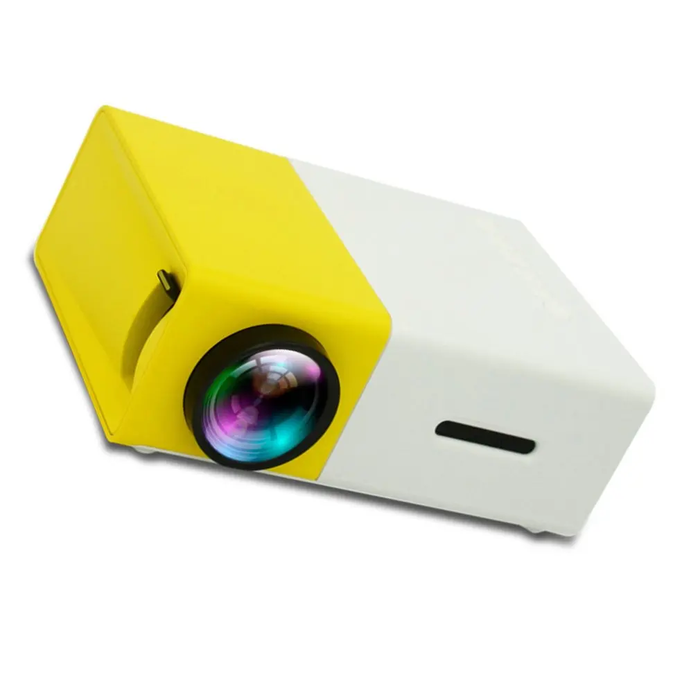 1 компл. Портативный мини проектор 3D HD светодиодный домашний кинотеатр 1080P AV USB