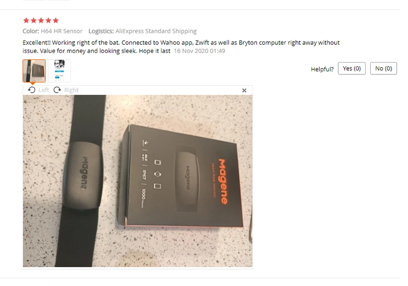 

Magene Mover H64 Heart Rate Sensor Bluetooth ANT Monitor With Chest Strap Dual Mode Computer Bike Sports Band Belt