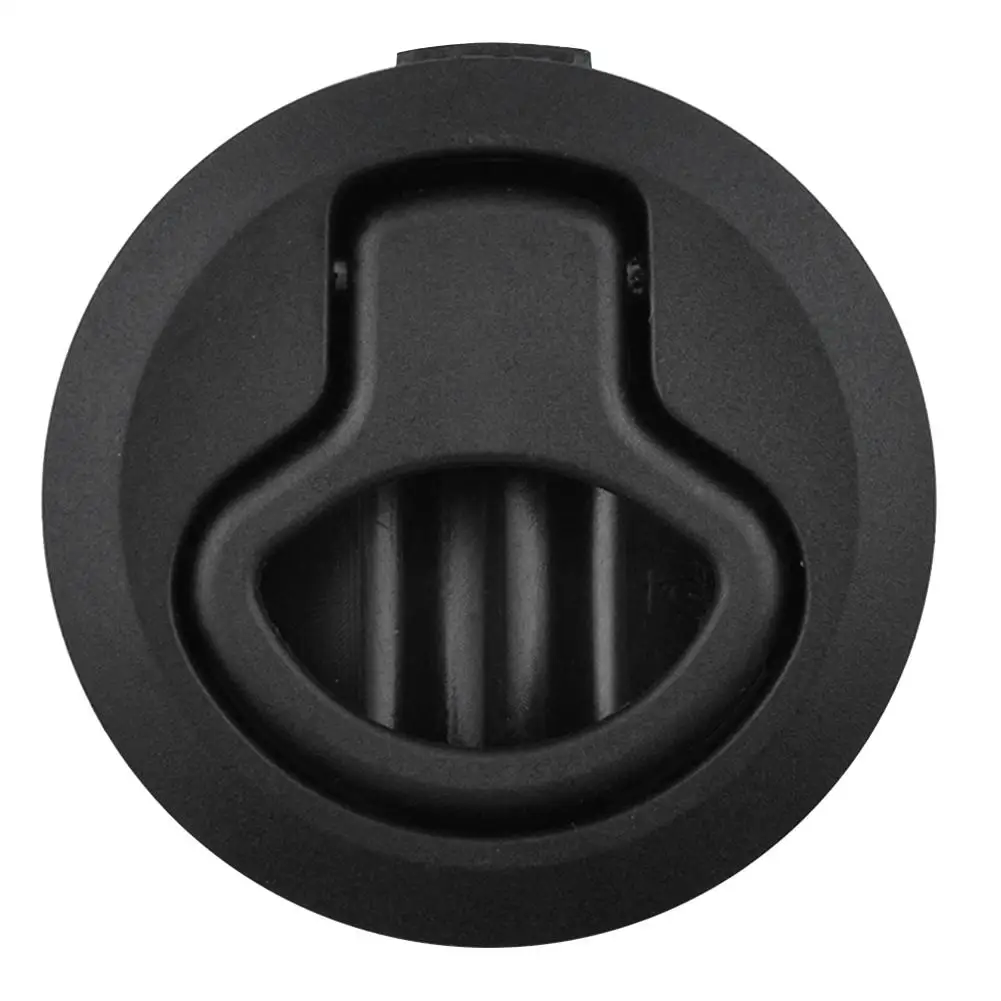 

Hot Sale Flush Pull Latch Classic Delicate Plastic Flush Pull Hatch Latch without Lock for Marine Boat RV Trailer Black