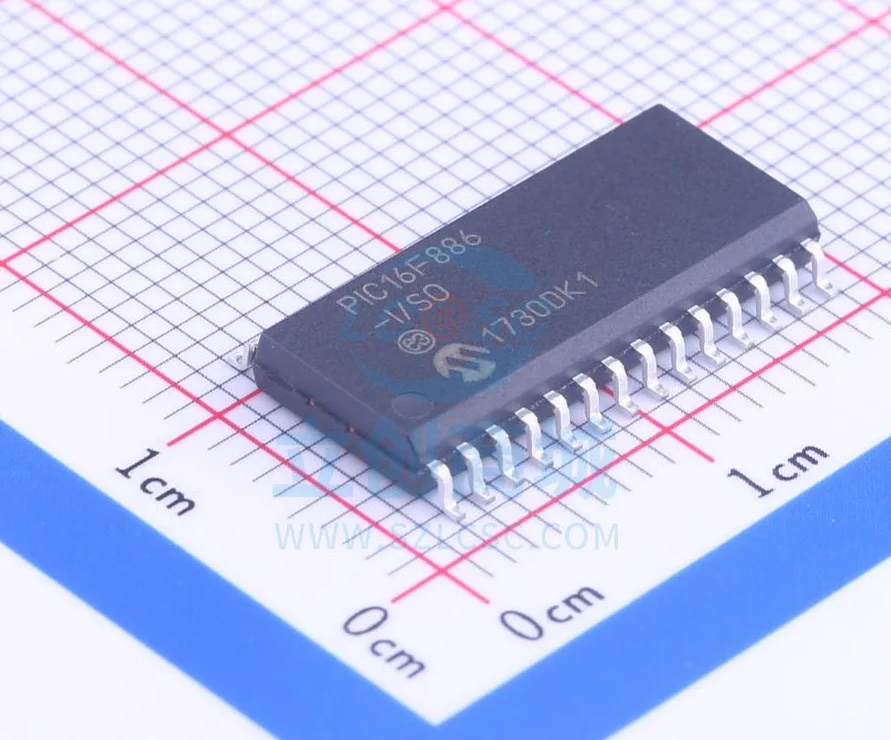 

PIC16F886-I/SO микроконтроллер, однокристальный микрокомпьютер IC chip SMD SOP28, абсолютно новый, оригинальный